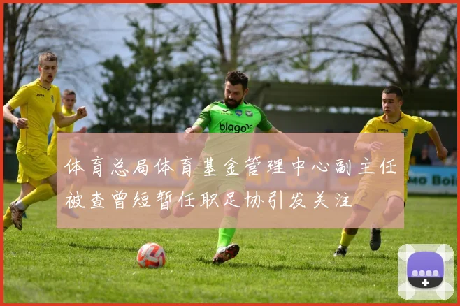 体育总局体育基金管理中心副主任被查曾短暂任职足协引发关注